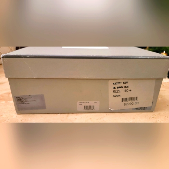 Tom Ford Unique Wedge Ken Sandals Sz 9.5 or 40 1/2- Beautiful Gold Detail - Picture 5 of 8